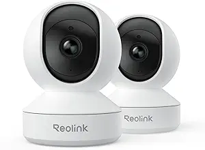 REOLINK 4MP HD Plug-in Indoor WiFi 6 Pan Tilt Pet Camera - Product image